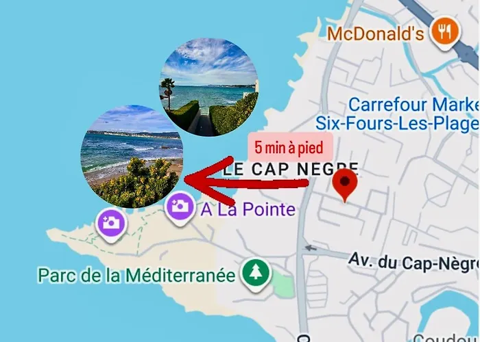 Bel A 2 Min De La A Appartement Six-Fours-les-Plages